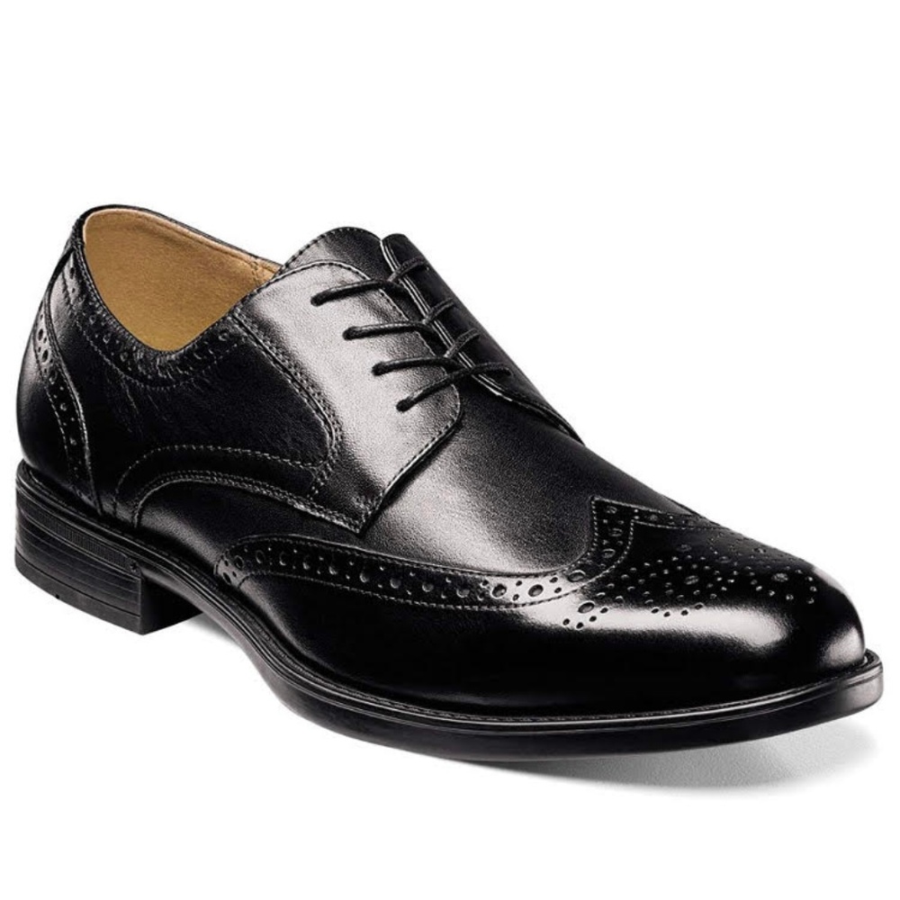 Florsheim Mens Midtown Wingtip Oxford, 13 D, EUC